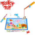 Tooky Toy Дървена игра Риболов TKF040